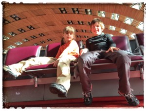 Attente avant le premier embarquement